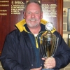A proud president Steve Lawler with the premiership cup.