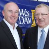 New league naming rights sponsor Wes Davidson of Wes Davidson Real Estate with Chief Commissioner John Smith