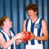 1985 and 1986 Mail Medalists, Noel Nipper HILL and Bernie VEIDE, both from the Port Noarlunga Football Club.