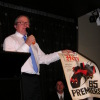 Sheedy auctioning the Bombers 85 Premiers Poster