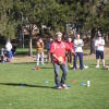 Magpies Coach Ben in action
