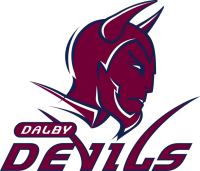 devils dalby rugby league logo junior club