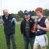 Brayden Leonard (Captain) accepting Shield from Under 14A Combined Win