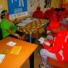 New Caledonian athletes completing Play Safe survey