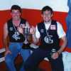 Peter Mulrooney & Barry Sullivan, with 1995 O & K Premiership Cup 