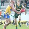 Damien Lock inter-league 2011 1 of many touches,2nd best on