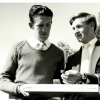 1960 - Wangaratta Chronicle - Harman Medalist - Colin Barnes (right) & runner up, Tony Quirk (left)