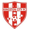 Kingston City FC White Logo