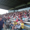 The supporters grandstand
