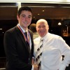 Robert Hyde Medallist Rory Atkins & father Ken
