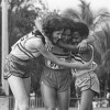 1985 winners hug - PNG Runners