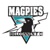 Magpies White Logo