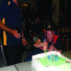 Fletch, Curtis and the cake