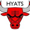 Hyats White Logo