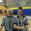 SBL Grand Final Referees - Colts - Simon Connelly & Brigitte Shelton