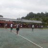 Kids playing netball