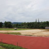 Athletics track preparations