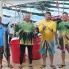 Team Guam showing off their winning catch