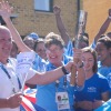 The Queen's Baton with Fiji in the athlete's village