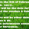 Upcoming meet the coaches 2015