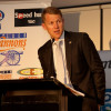 Ryan O'Keefe accepts his CCFC Hall of Fame induction