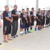 Team Pohnpei welcomed before first game 4/14/2015