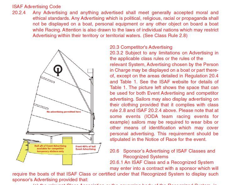 Class Rules & Sail Measurement - Victorian International Optimist Dinghy  Association