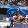Skilang competes against Egypt