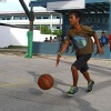 Woja player makes a move vs Rairok Elementary school. Photo: Rickiano Antibas