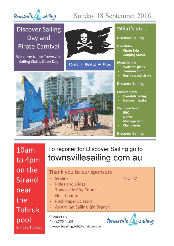 Home Townsville Sailing Club SportsTG