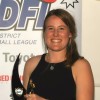 B Grade netball winner Toni Fogarty of Sunbury Kangaroos