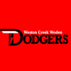 Weston Creek Woden Dodgers White  Logo