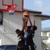 PNI goes for a rebound against MBCA. Photo: Marshall Islands Journal.
