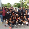 Team PNI Middle Schools boys with coaches and managers. Photo: Marshall Islands Journal.