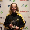 Jason Boulton Memorial Under-14 Leading Goal-kicker Award winner Riley Adams (TEDAS)