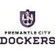 Fremantle City Dockers JFC Pups WHITE Logo