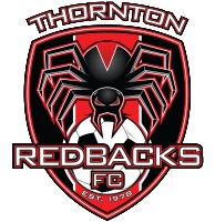 Thornton Redbacks FC O35/01-2018 Logo