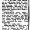 1951 - O&KFL Premiers & Runners Team Names