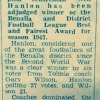 1967 - Benalla & DFL B&F Award