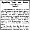 1895 - Benalla FC v Combined Team from - Devenish, Goorambat, Mokohan & St. James FC's. 