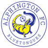 Alphington FC White Logo