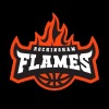 Rockingham Flames Black Logo