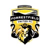 Forrestfield United SC - BLACK Logo