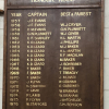 Reserves football honour roll. 1957 to 1976.