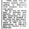 1960 - Moyhu FC History - Part one