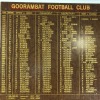 Football Honourboard: 1934 to 1983