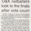 1996 - O&K Netball Awards