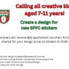 Design a Sticker competition flyer