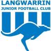 Langwarrin White Logo