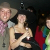 The fairy, the witch and the cowboy.